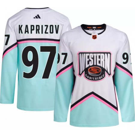 Miesten All-Star 2023 Pelipaita NHL Western Kirill Kaprizov 97 Adidas Authentic